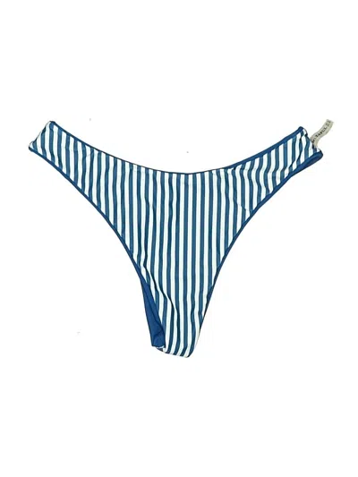 Pre-owned Zaful Swimsuit Bottoms In Blue
