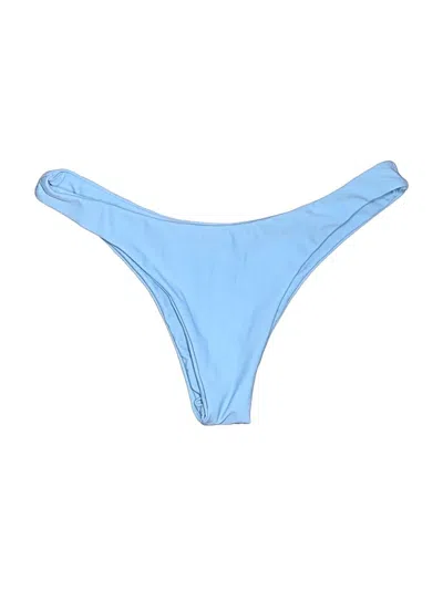 Pre-owned Zaful Swimsuit Bottoms In Blue