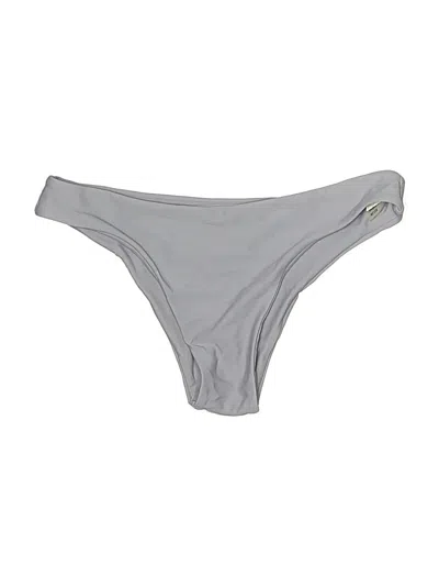 Pre-owned Zaful Swimsuit Bottoms In Gray