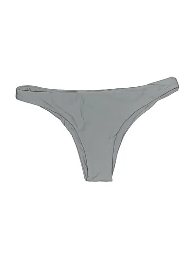 Pre-owned Zaful Swimsuit Bottoms In Gray