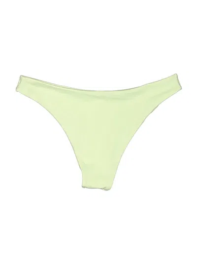 Pre-owned Zaful Swimsuit Bottoms In Green
