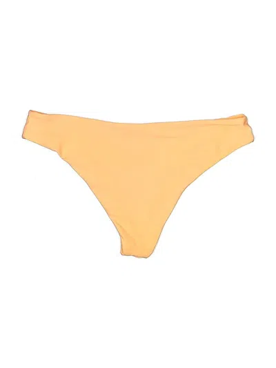 Pre-owned Zaful Swimsuit Bottoms In Orange