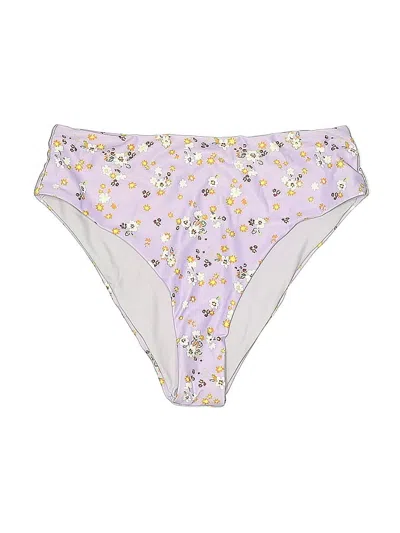 Pre-owned Zaful Swimsuit Bottoms In Purple