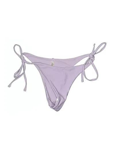 Pre-owned Zaful Swimsuit Bottoms In Purple