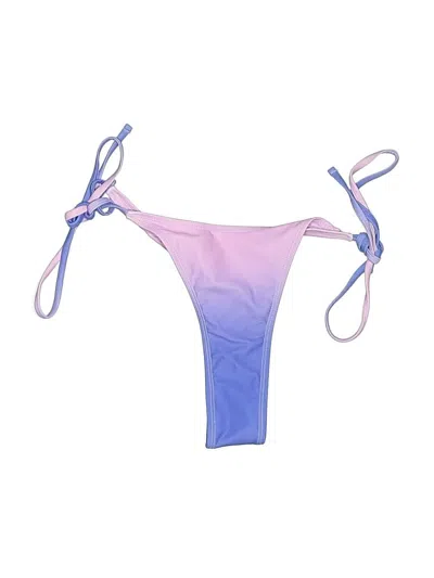 Pre-owned Zaful Swimsuit Bottoms In Purple