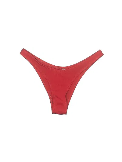 Pre-owned Zaful Swimsuit Bottoms In Red