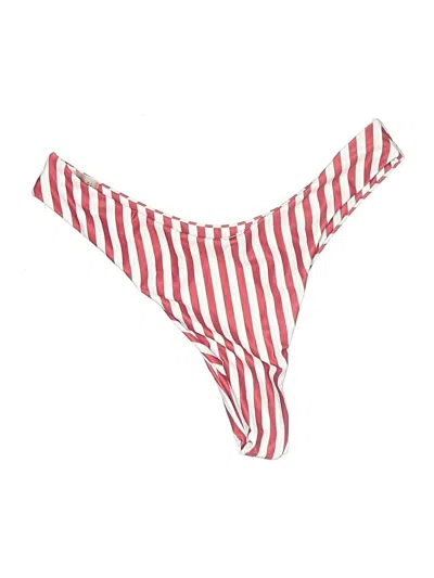 Pre-owned Zaful Swimsuit Bottoms In Red