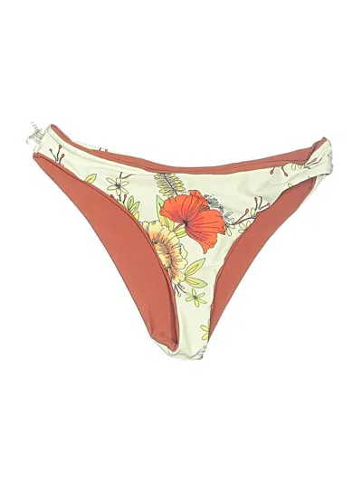 Pre-owned Zaful Swimsuit Bottoms In Tan
