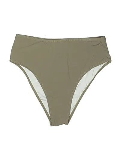Pre-owned Zaful Swimsuit Bottoms In Tan