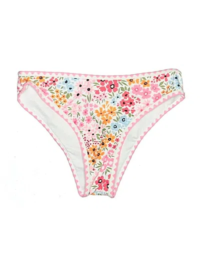 Pre-owned Zaful Swimsuit Bottoms In White