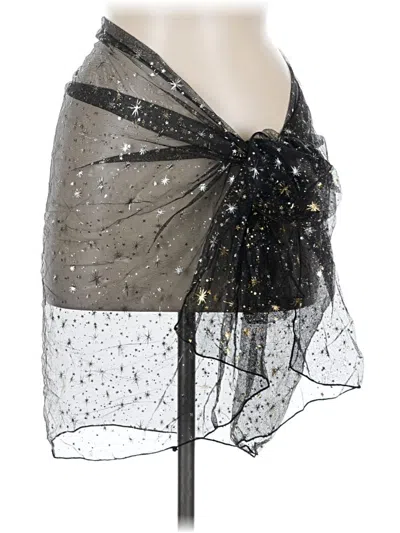 Pre-owned Zaful Swimsuit Cover Up In Black