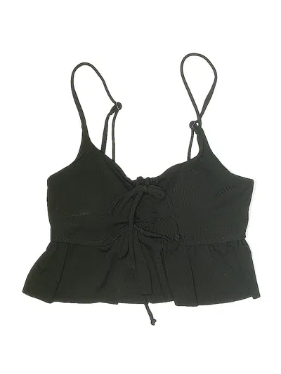 Pre-owned Zaful Swimsuit Top Black Swimwear