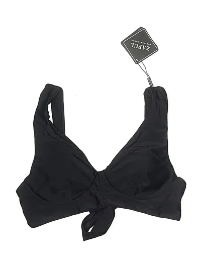 Pre-owned Zaful Swimsuit Top Black Swimwear