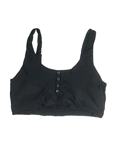 Pre-owned Zaful Swimsuit Top Black Swimwear