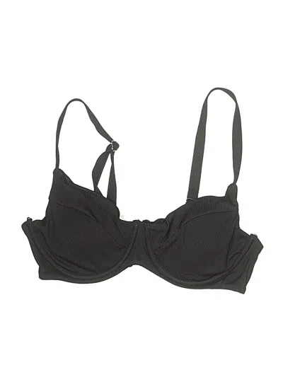 Pre-owned Zaful Swimsuit Top Black Swimwear