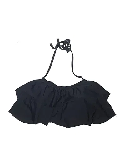 Pre-owned Zaful Swimsuit Top Black Swimwear