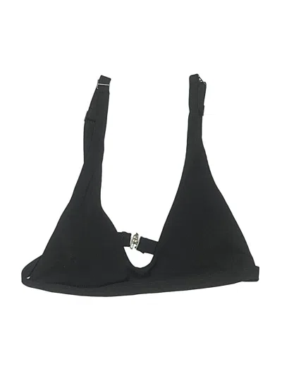 Pre-owned Zaful Swimsuit Top Black Swimwear
