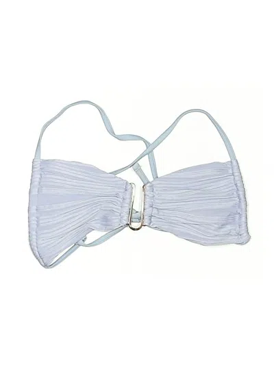 Pre-owned Zaful Swimsuit Top Blue Swimwear