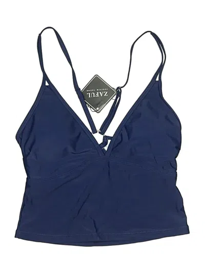 Zaful Swimsuit Top Blue Swimwear