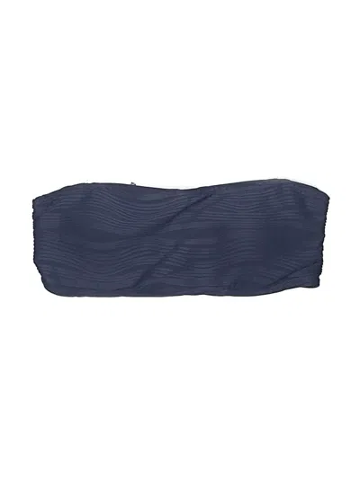 Pre-owned Zaful Swimsuit Top Blue Swimwear