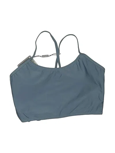 Pre-owned Zaful Swimsuit Top Gray Swimwear