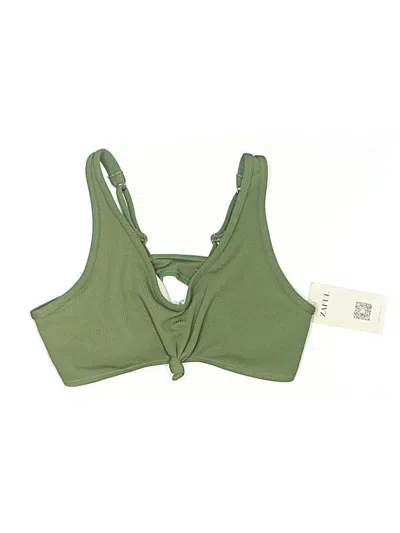 Zaful Swimsuit Top Green Swimwear
