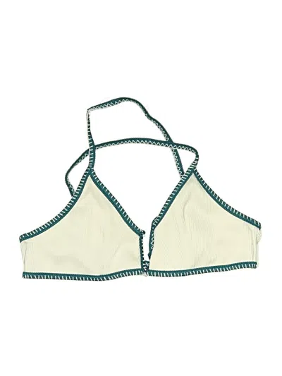 Pre-owned Zaful Swimsuit Top Ivory Swimwear