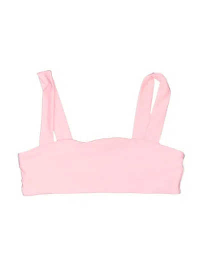 Pre-owned Zaful Swimsuit Top Pink Swimwear