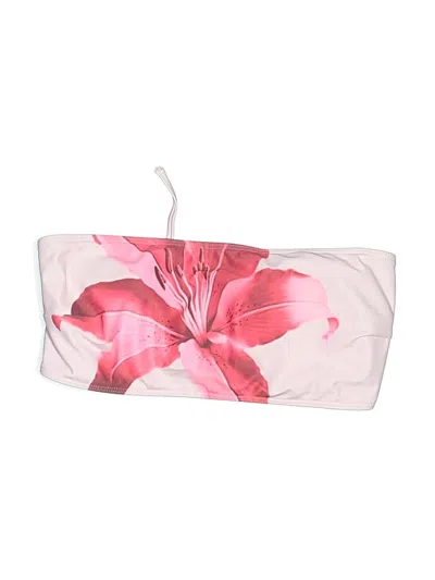 Pre-owned Zaful Swimsuit Top Pink Swimwear