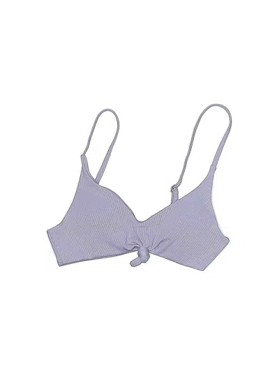 Pre-owned Zaful Swimsuit Top Purple Swimwear