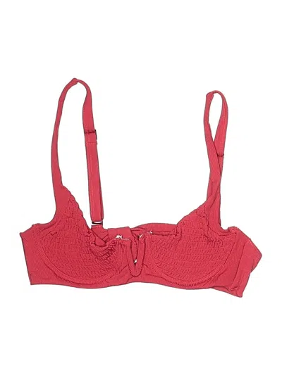 Pre-owned Zaful Swimsuit Top Red Swimwear