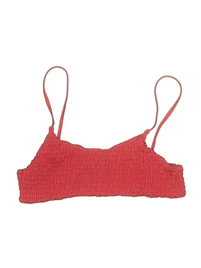 Pre-owned Zaful Swimsuit Top Red Swimwear