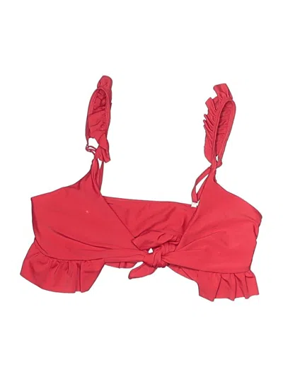 Pre-owned Zaful Swimsuit Top Red Swimwear