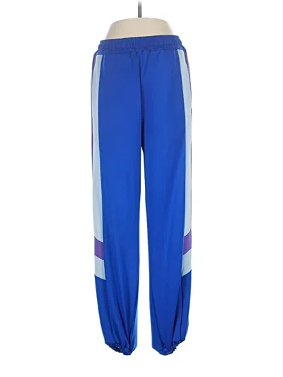 Pre-owned Zaful Track Pants In Blue