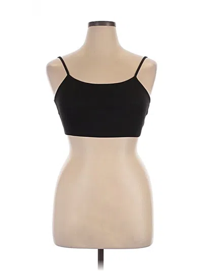 Pre-owned Zaful Tube Top Black Strapless Neckline Tops