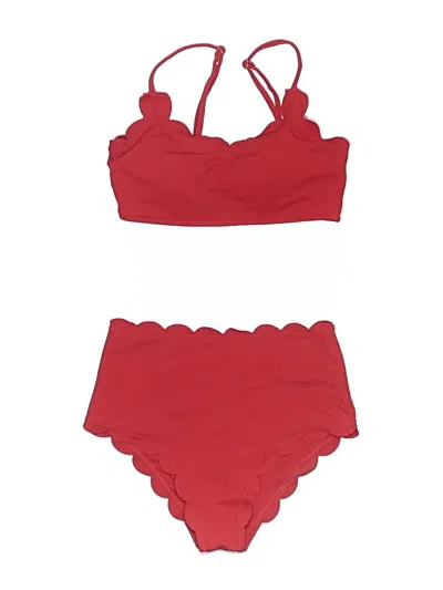 Pre-owned Zaful Two Piece Swimsuit In Red