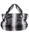 Zagliani Python Skin Bag In Animal Print