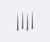 Zaha Hadid Design Candlelight And Scents Dark Grey Uni In Gray