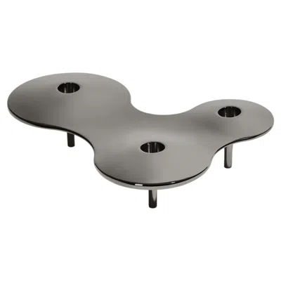 Pre-owned Zaha Hadid Design - Cell Candle Holder - Medium / Black