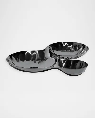 Zaha Hadid Design Cell Stainless Steel Triple Bowl In Multi