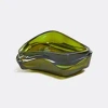 Zaha Hadid Design Decorative Objects Olive Green 2 In Olive Green
