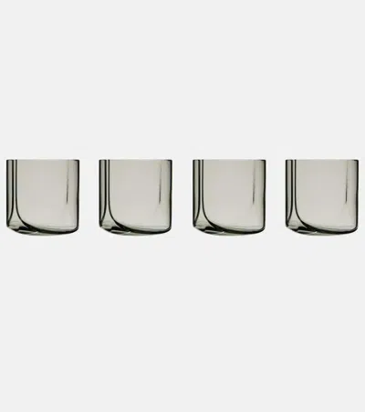 Zaha Hadid Design Hew Set Of 4 Glass Tumblers