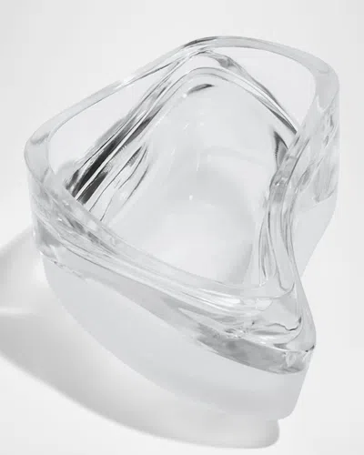 Zaha Hadid Design Plex Stackable Crystal Glass Vessel, 2-piece Set In Multi