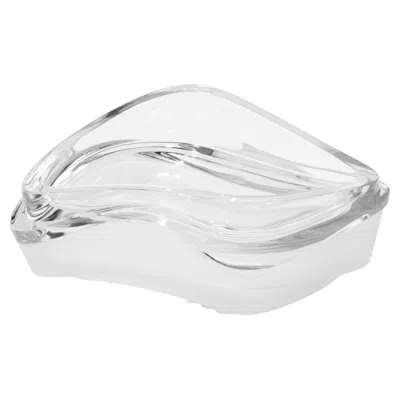 Pre-owned Zaha Hadid Design - Plex Vessel, Set Of 2 - Clear In Gray