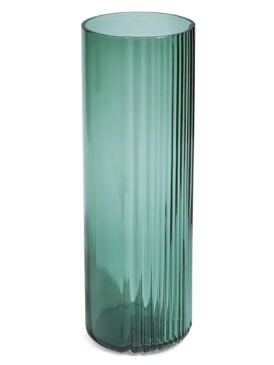 Zaha Hadid Design Pulse Tall Glass Vase In Gray