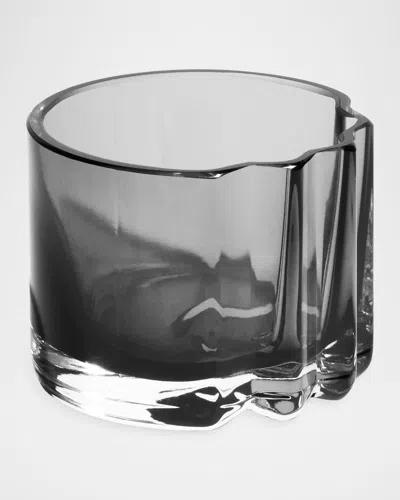 Zaha Hadid Design Pulse V Tealight Candle Holder In Black