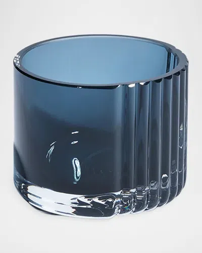 Zaha Hadid Design Pulse X Tealight Candle Holder In Blue