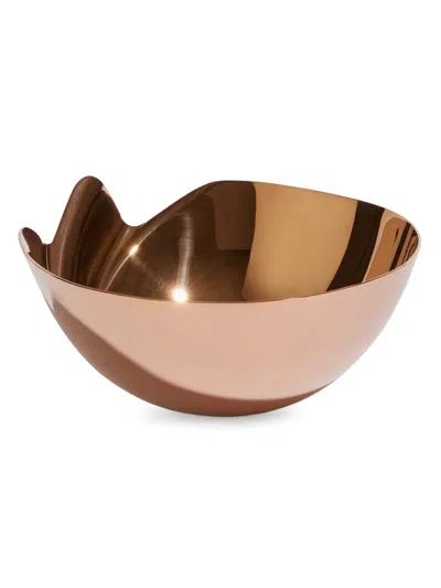 Zaha Hadid Design Serenity Stainless Steel Bowl In Rose Gold