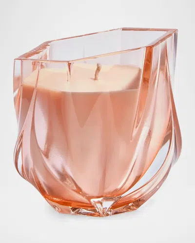 Zaha Hadid Design Shimmer Scented Candle, 9 Oz. In Pink