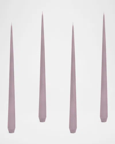 Zaha Hadid Design Tall Tapered Candles, Set Of 2
